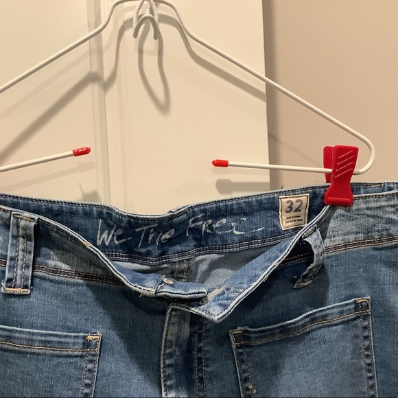 COPY - Free People Wide Leg Cropped Jeans - Picture 2 of 4